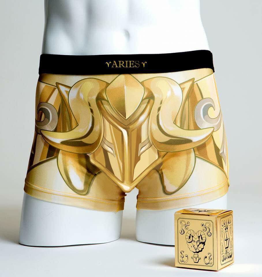 Saint Seya : deux collections de boxers inspirées des armures d'or #5