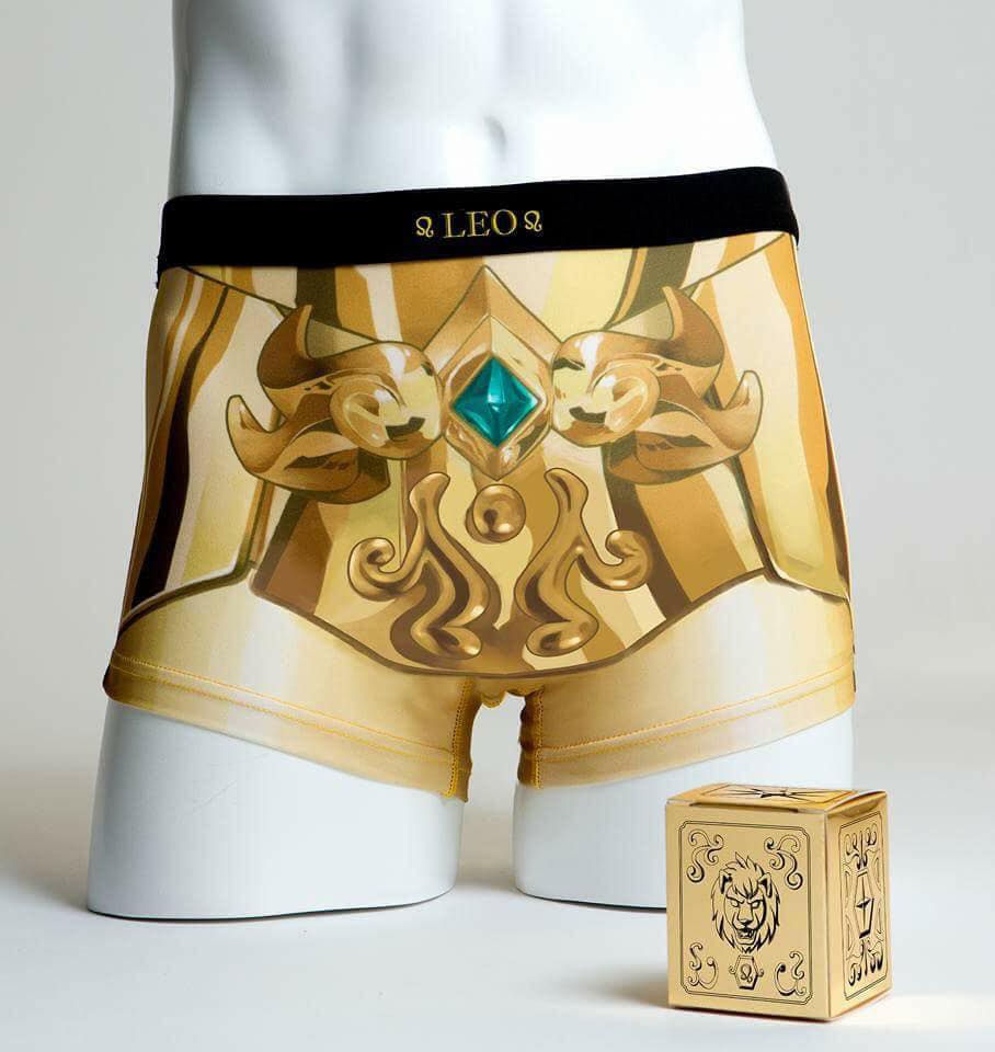 Saint Seya : deux collections de boxers inspirées des armures d'or #3