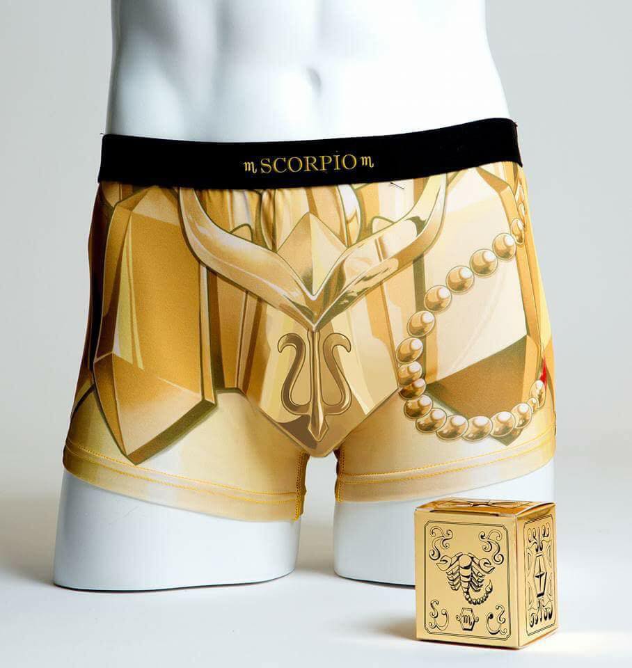 Saint Seya : deux collections de boxers inspirées des armures d'or #4