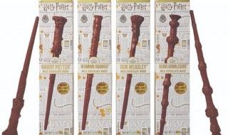 Harry Potter : des baguettes magiques reproduites en chocolat