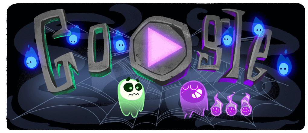 Doodle : Google fête Halloween avec un jeu vidéo multi-joueurs