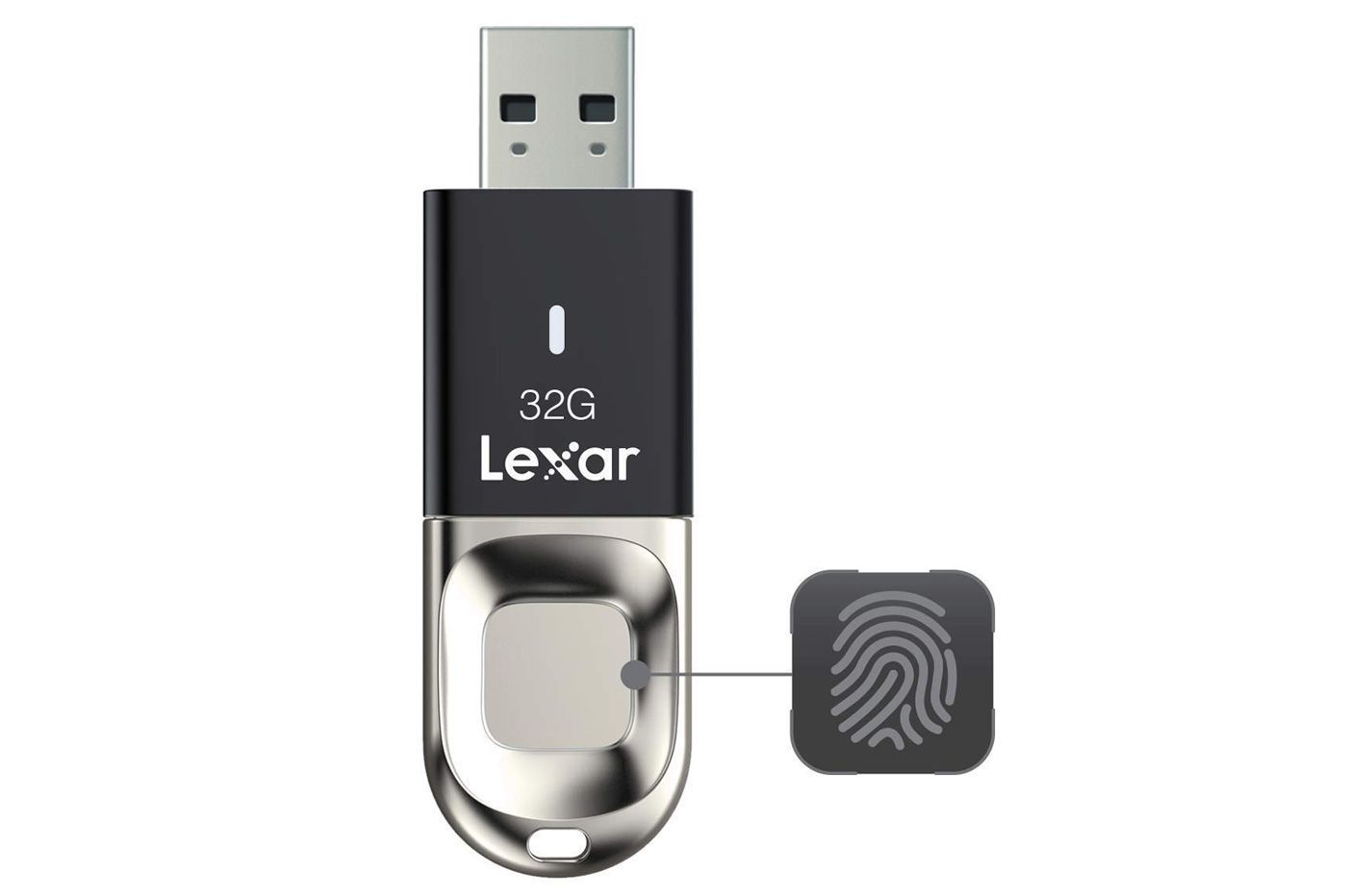 Lexar JumpDrive Fingerprint : une clé USB avec lecteur d'empreinte digitale #2