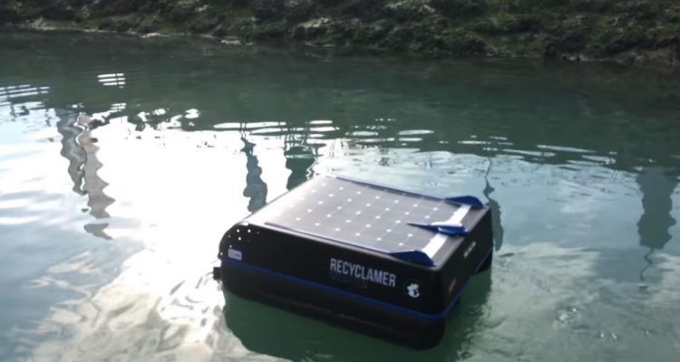 Recyclamer : ce robot écologique nettoie les lacs et les océans