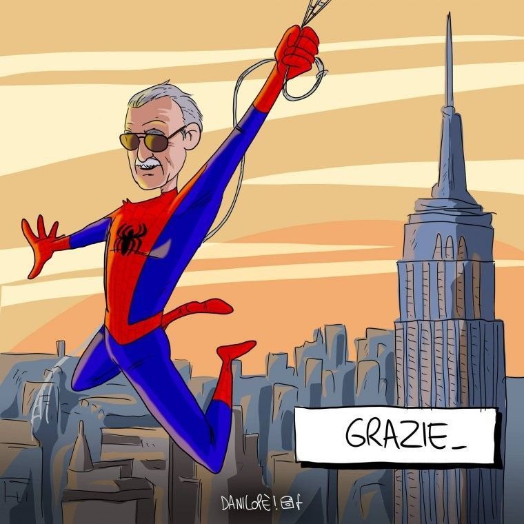 Les plus beaux hommage à Stan Lee en dessins #27