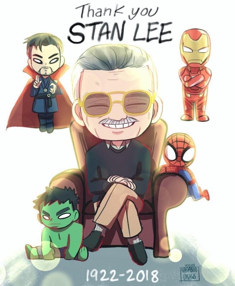 Les plus beaux hommage à Stan Lee en dessins #32