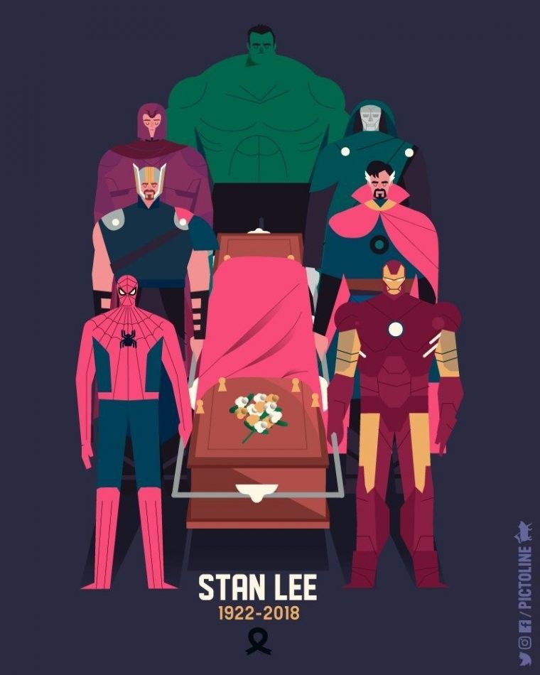 Les plus beaux hommage à Stan Lee en dessins #23