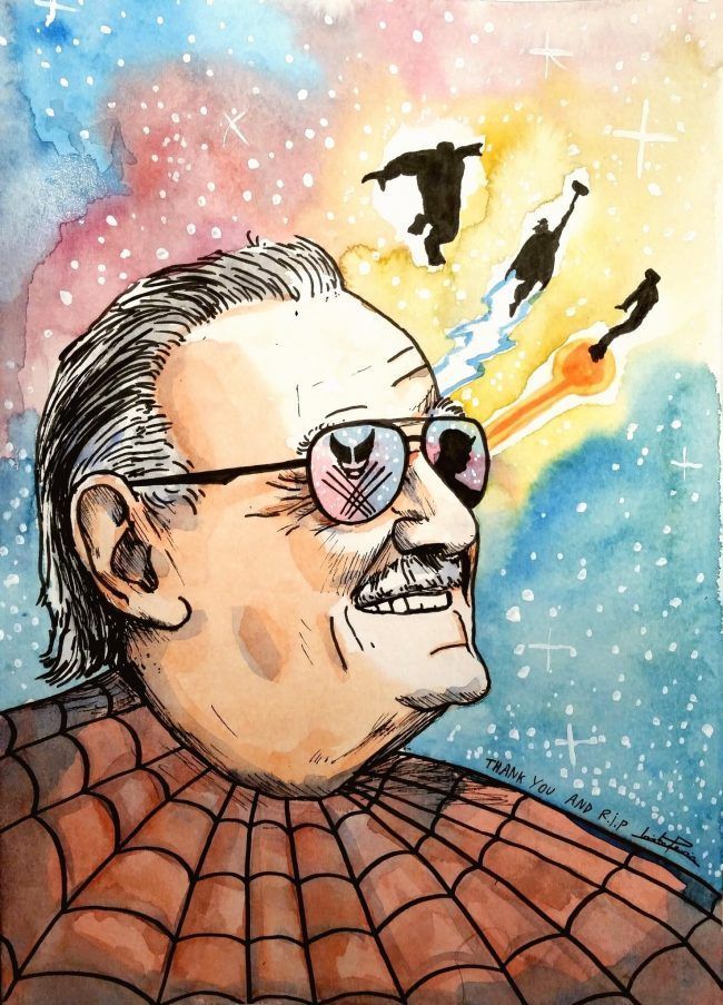 Les plus beaux hommage à Stan Lee en dessins #2