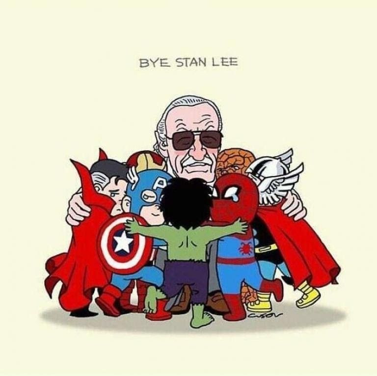Les plus beaux hommage à Stan Lee en dessins #12