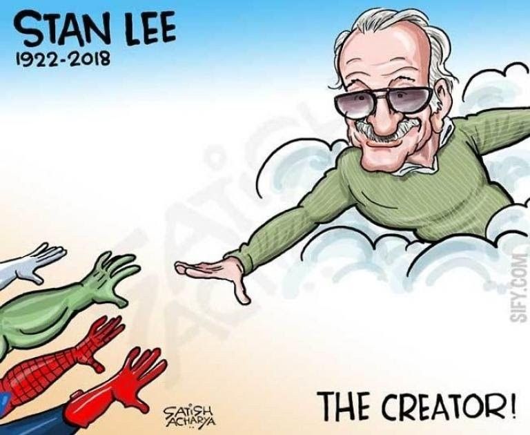 Les plus beaux hommage à Stan Lee en dessins #18