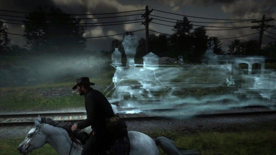 Red Dead Redemption 2 : un train fantôme caché dans le jeu ?
