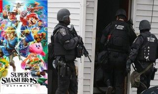 La Police appelée pour tapage nocturne finit par jouer à Super Smash Bross