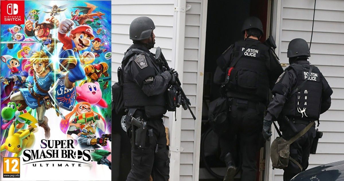 La Police appelée pour tapage nocturne finit par jouer à Super Smash Bross