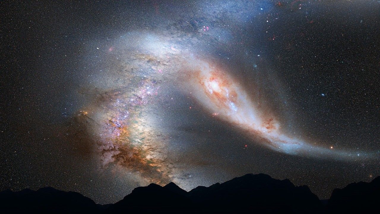 Le Nuage de Magellan fonce droit sur la Voie Lactée