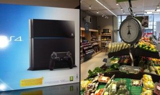 Il paye sa PS4 9€ en la pesant au rayon fruits et légumes d'un supermarché