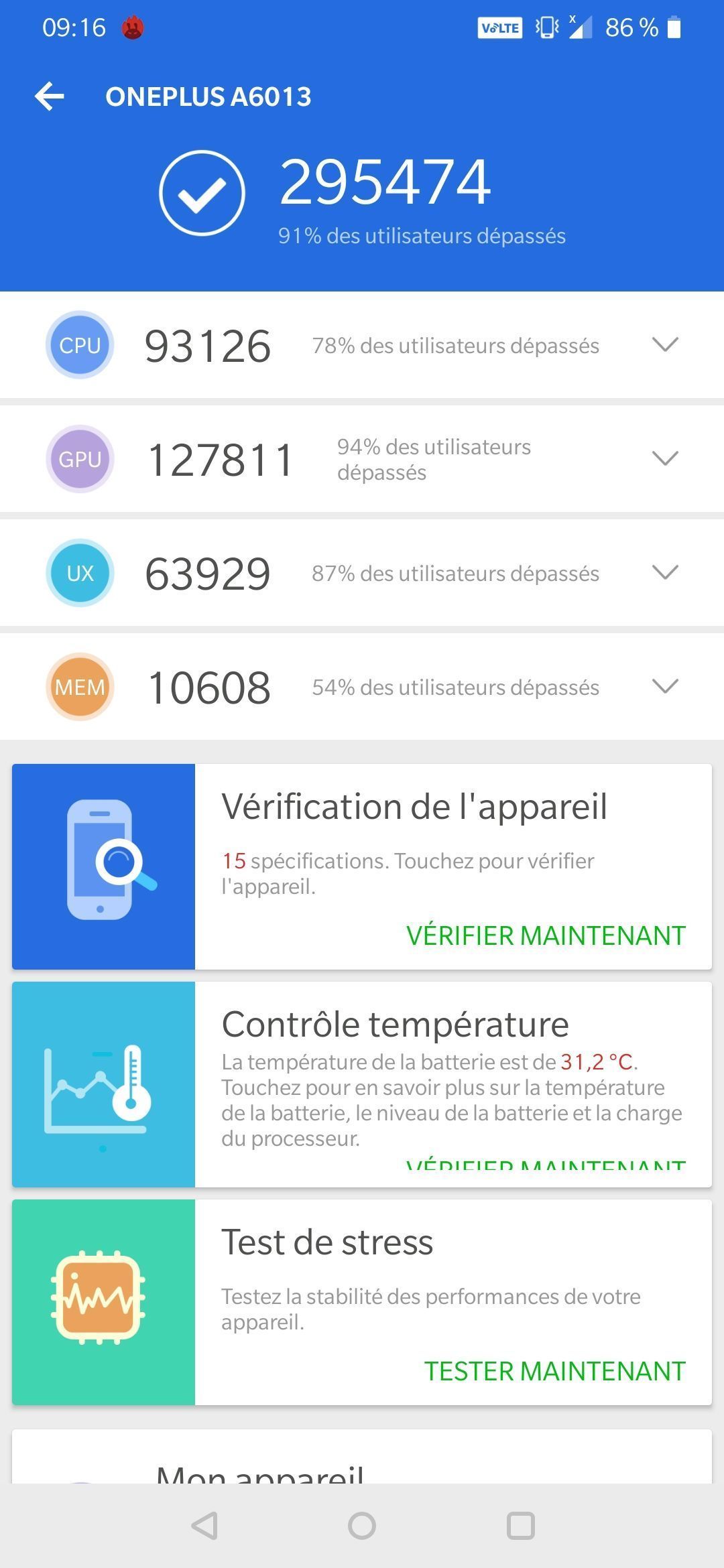 Test OnePlus 6T : un excellent smartphone à moins de 400€ #9