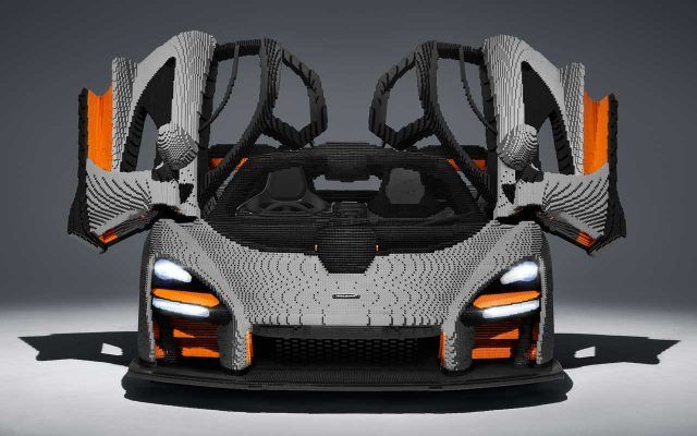 LEGO : une McLaren Senna grandeur nature composée de 480 000 briques
