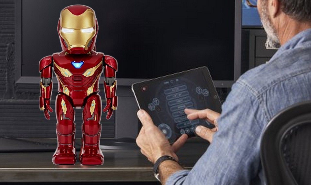 Iron Man : un mini robot intelligent et interactif à l'effigie de la MK50