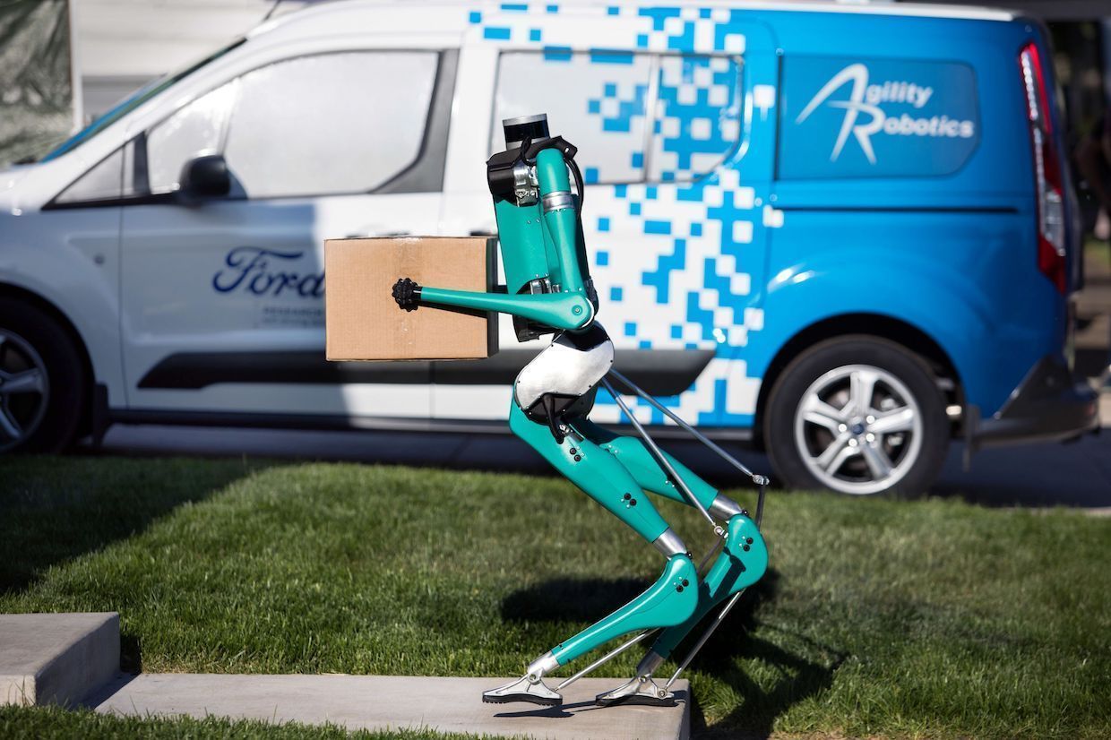 Digit : le robot de livraison humanoïde de Ford