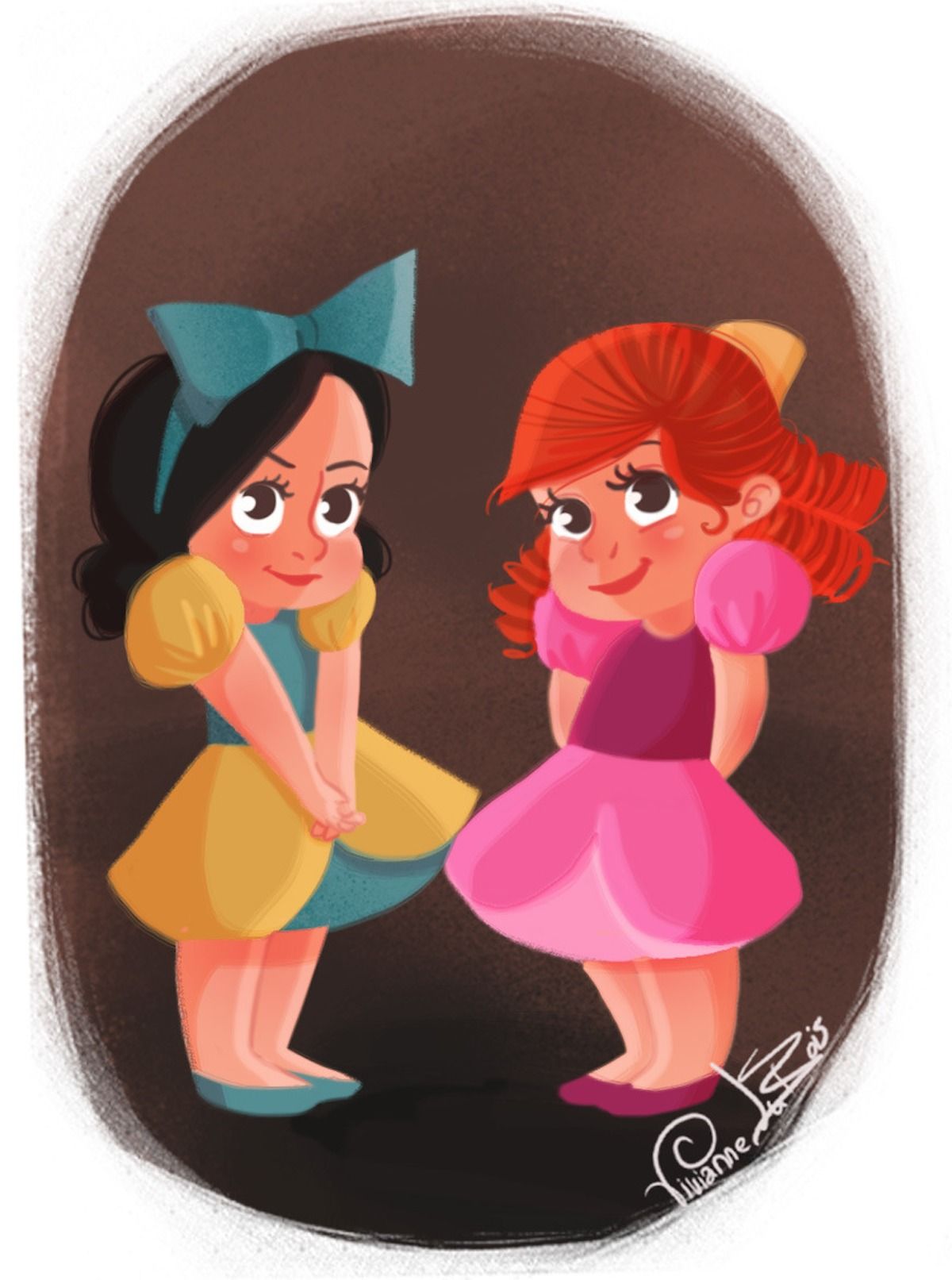 Les grandes méchantes Disney version petites filles #7