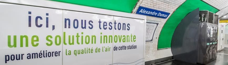 Paris : la RATP se lance le défi de purifier l'air du métro