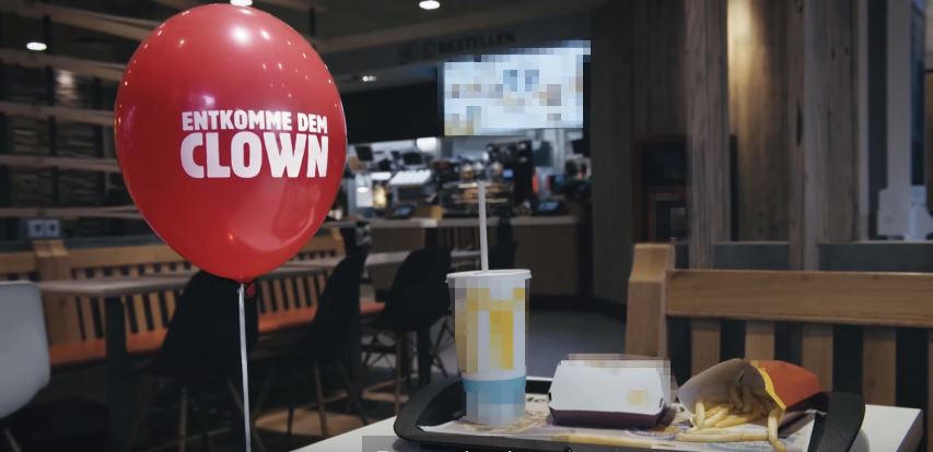 Burger King trolle McDonalds avec une campagne anti-clown #2