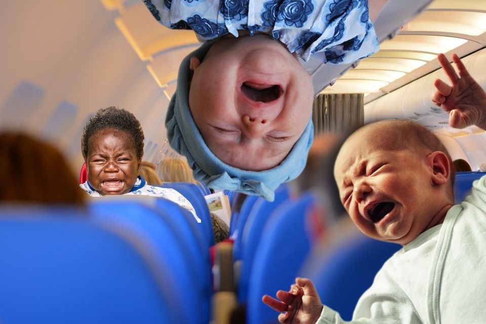 Eviter les bébés dans l'avion, il y a une fonctionnalité pour ça