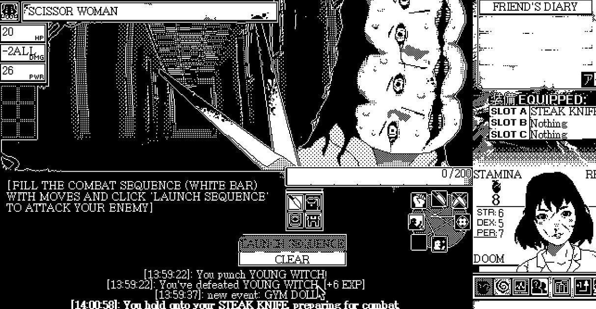 World of Horror : un jeu vidéo cauchemardesque entièrement réalisé sous MS Paint #2