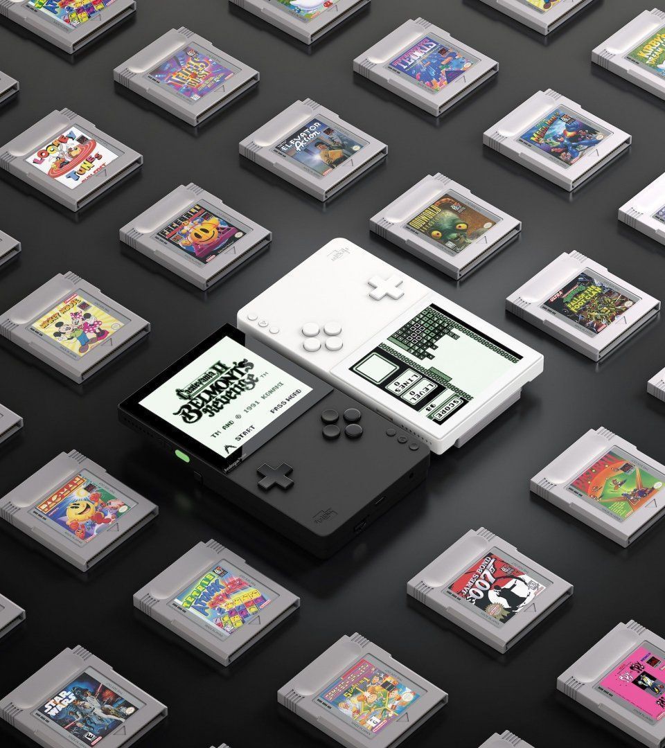 Une nouvelle console compatible cartouches Game Boy et Game Boy Advance