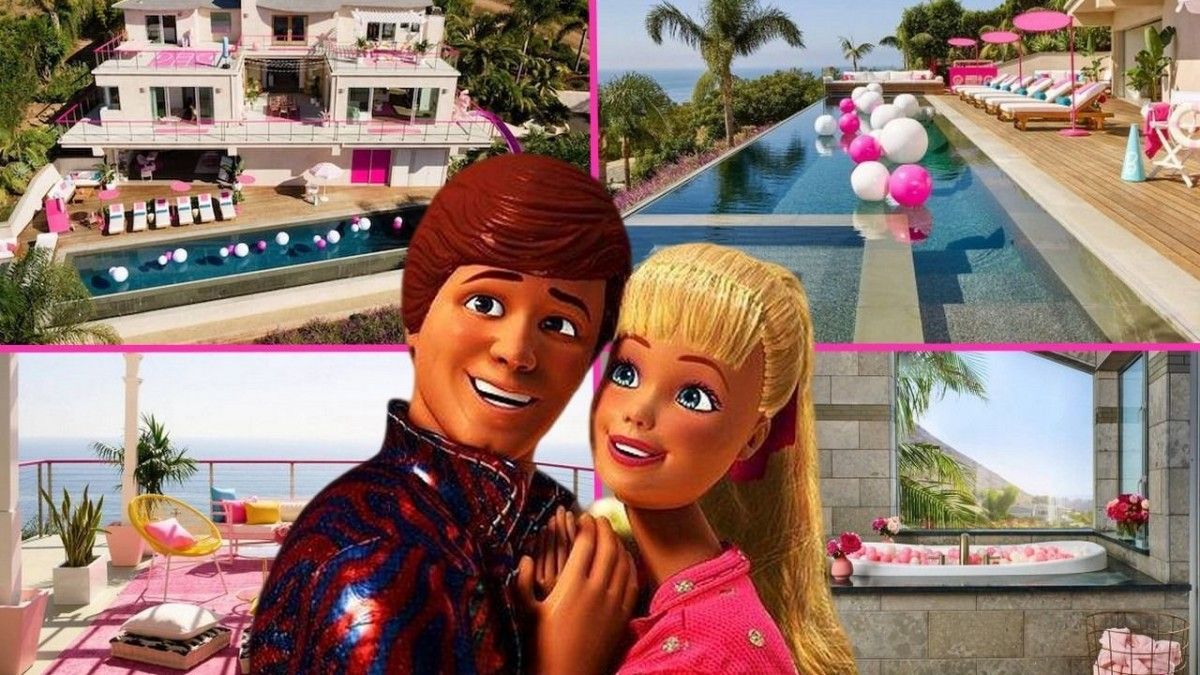 Une maison de Barbie à Malibu sur Airbnb
