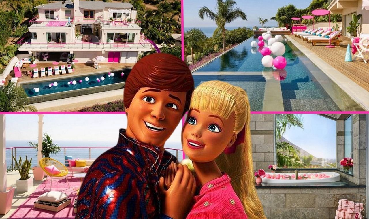 Une maison de Barbie à Malibu sur Airbnb