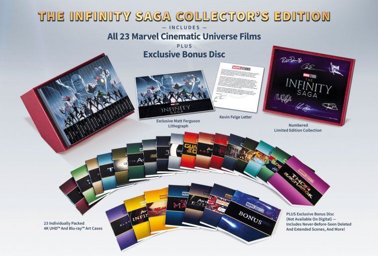 Marvel Infinity Saga : les 23 films du MCU dans un superbe coffret collector Blu-Ray 4K #2