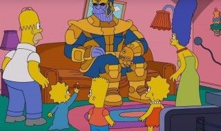 Les Simpson : Kevin Feige et Thanos au casting d'un épisode spécial autour d'Avengers