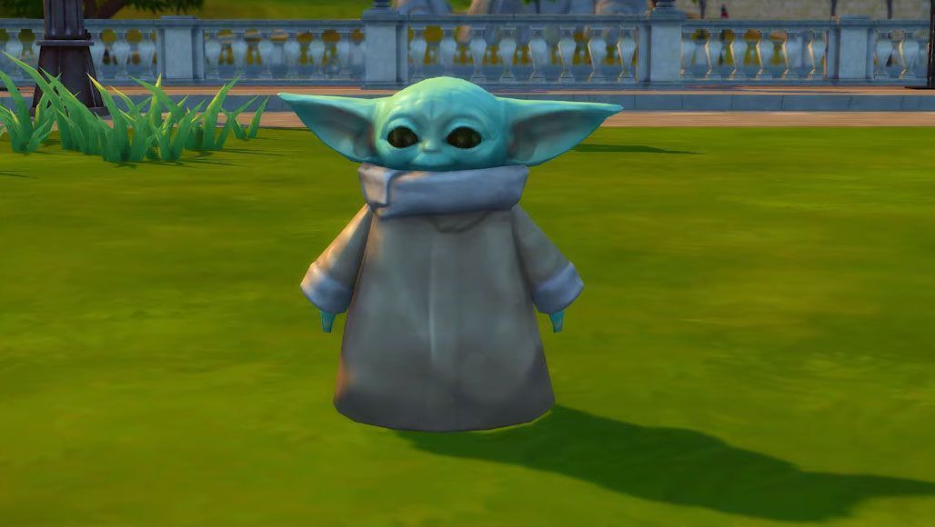 Baby Yoda est disponible dans Les Sims 4