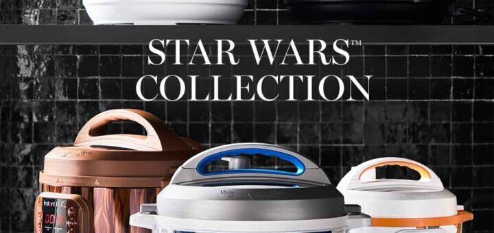 Des multicuiseurs Star Wars à l'effigie de R2-D2, BB-8 et Chewbacca