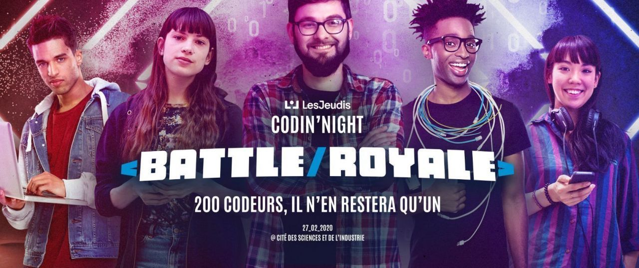 Codin' Night Battle Royale : affronte 200 développeurs et remporte 4000€
