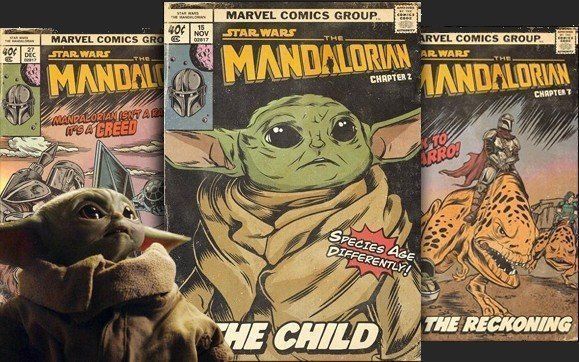 The Mandalorian : cet ariste crée des couvertures de comics vintage