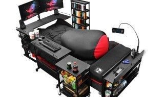 Ce "lit ultime pour le jeu" a été pensé pour les hardcore gamers