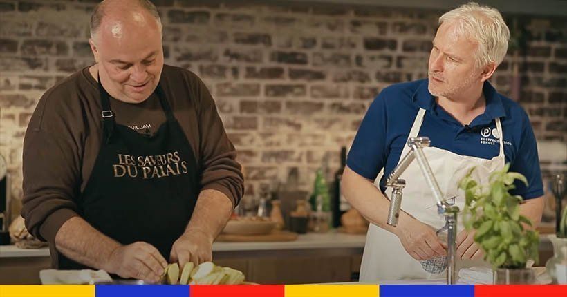 Kaamelott : Perceval et Kadoc animent une émission de cuisine sur YouTube