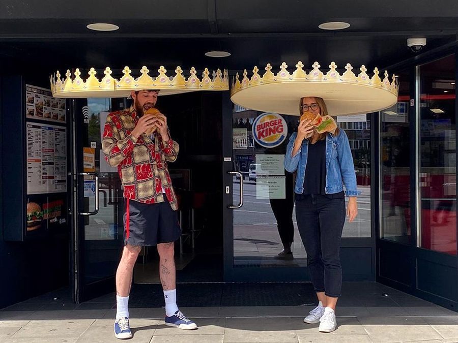 Burger King imagine un Whopper très spécial pour faire respecter la distanciation sociale #2