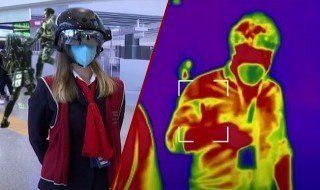 Coronavirus : des casques intelligents à balayage thermique dans l'aéroport de Rome