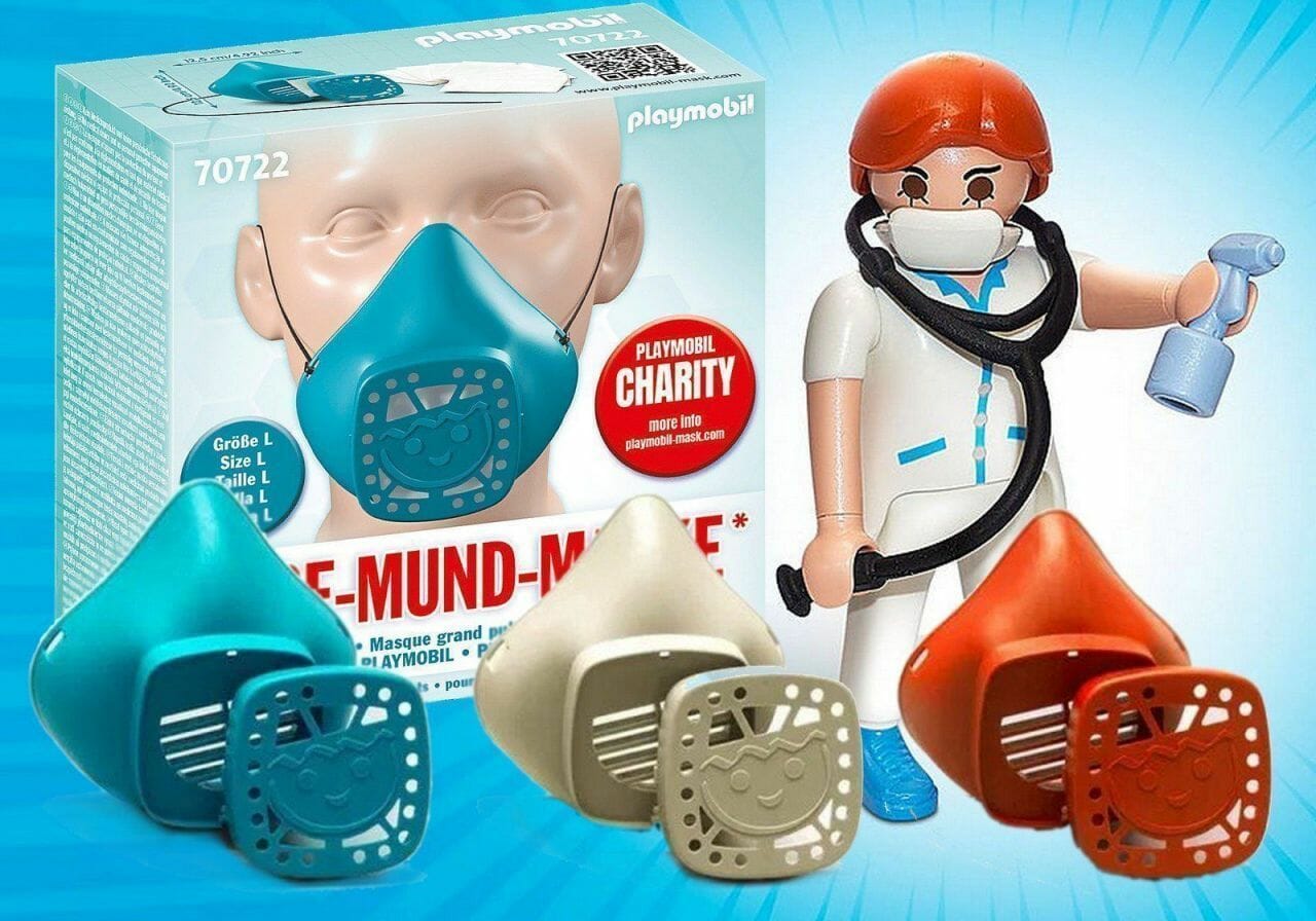 Coronavirus : Playmobil lance des masques pour le grand public