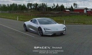 Une vidéo montre la Tesla Roadster SpaceX passer le 0 à 100 km/h en 1.1 seconde