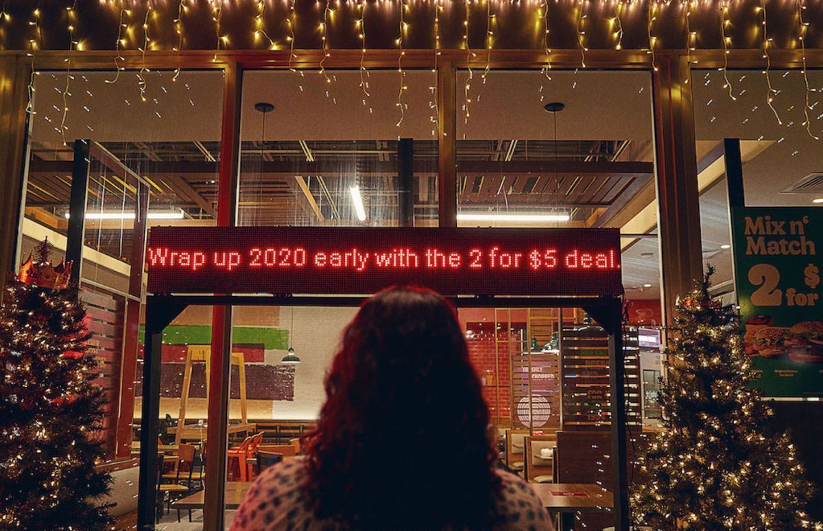 Burger King fête Noël en Juillet pour dire adieu à 2020 #3