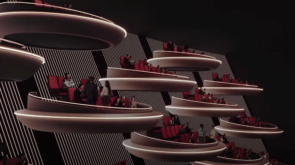Une salle de cinéma inspirée du sénat galactique de Star Wars va ouvrir à Paris
