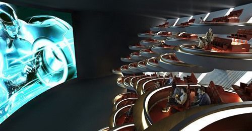 Une salle de cinéma inspirée du sénat galactique de Star Wars va ouvrir à Paris #2