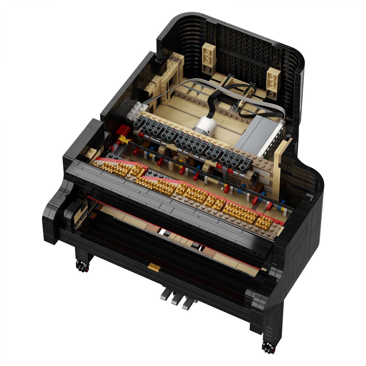 LEGO imagine un piano fonctionnel et contrôlable via un smartphone #4