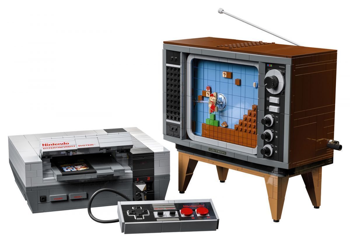 Nintendo : LEGO lance une NES grandeur nature avec un écran cathodique