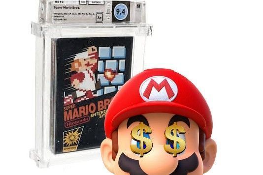Super Mario Bros : une cartouche de jeu 1985 vendue 114 000 dollars, un record