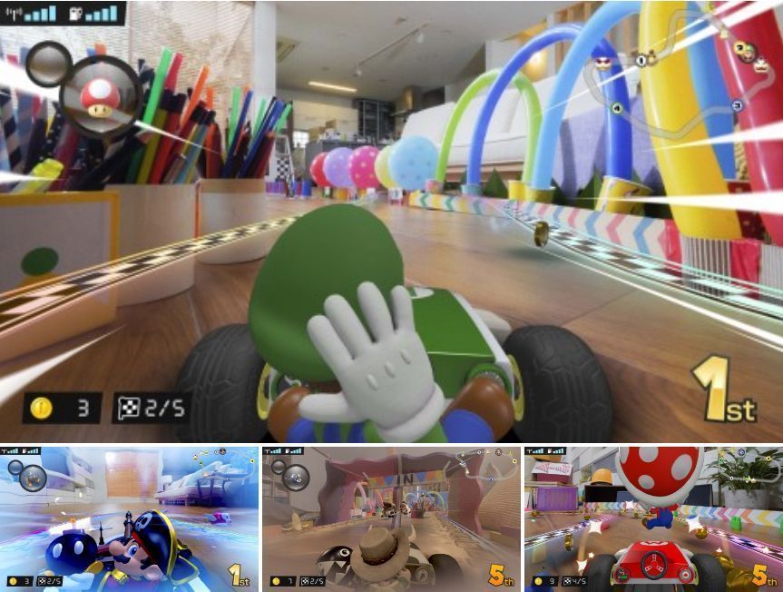 Mario Kart Live Home Circuit : Maro Kart s'invite dans le monde réel #3