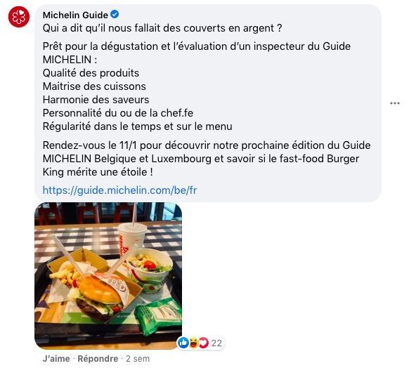 Burger King : bientôt une étoile au guide Michelin ? #3